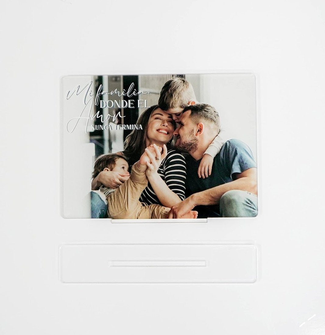 Placa Foto Horizontal